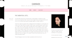 Desktop Screenshot of camikaos.com