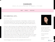 Tablet Screenshot of camikaos.com